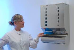 Glove dispenser - GD-4060 - Palbam Class - wall-mounted / stainless steel