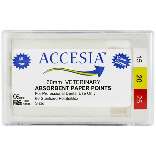 Veterinary dentistry Gutta-percha point - 06-03-001 - Accesia