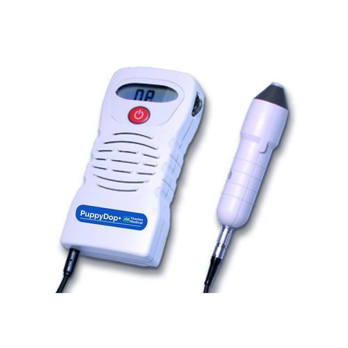 Animal research veterinary doppler - PuppyDop - Thames Medical - portable / for small animals / with heart rate monitor