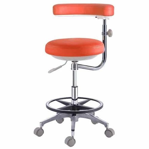 Dental stool - TD01 - Tronwind Medical Chairs - rotating / on casters / with backrest