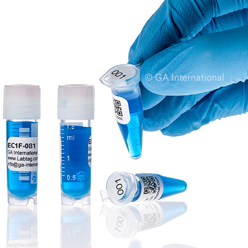 Cryogen tube label - Cryo DTermo™ - GA International - for vials / for cryo boxes / for freezer boxes