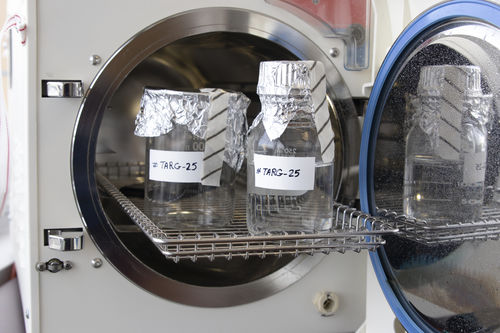 Flask label - SteriTAPE™ - GA International - for beakers / autoclave-resistant / removable