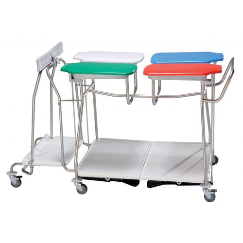Dirty linen trolley - AXLBC4SCP/H - MECHIN