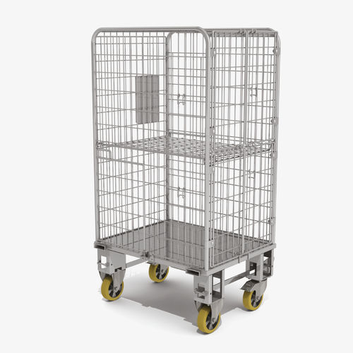 Hospital linen trolley - ROLL2/708-1 - MECHIN