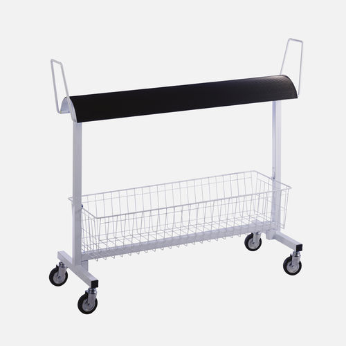 Transport linen trolley - MA437 - MECHIN - laundry / with basket