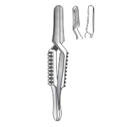 Surgery forceps - 05-25-0XX Series - Lorien Industries - dental / clamp / straight