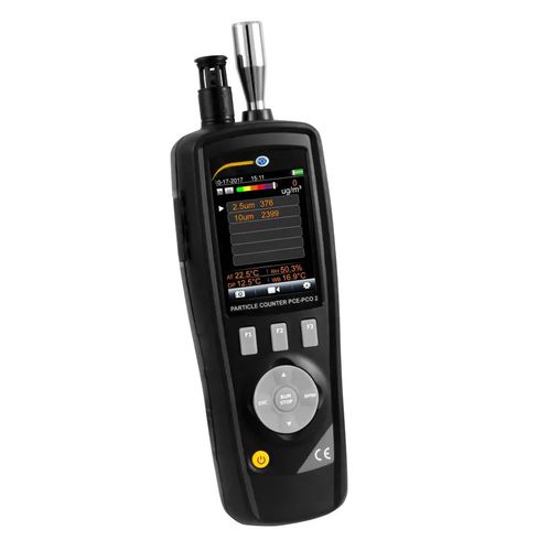 Cleanroom particle counter - PCE-PCO 2 - PCE Ibérica S.L. - air quality / for indoor air quality / portable