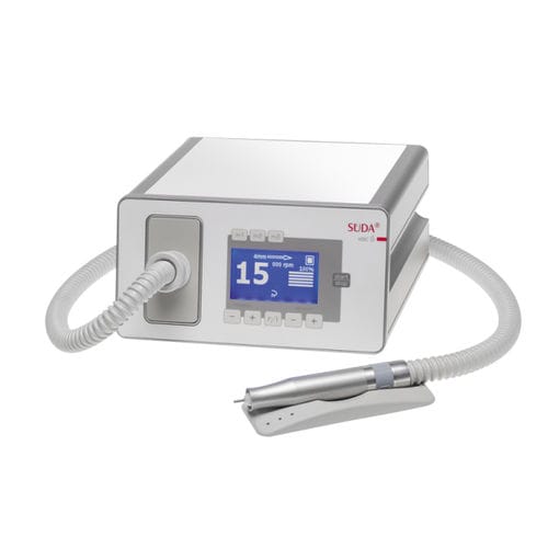 Pedicure micromotor - vac S - SÜDA - brushless electric / benchtop / with handpiece