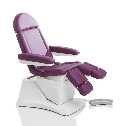 Podiatry examination chair - PODO XDREAM 3M - SÜDA - electric / foot-operated / height-adjustable
