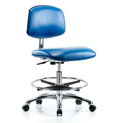 Chair on casters - LRC40436 - LABRepCo - height-adjustable