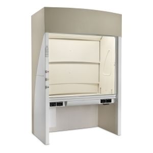 Chemical fume hood - Optima™ - Mott Manufacturing - laboratory / floor-standing / stainless steel