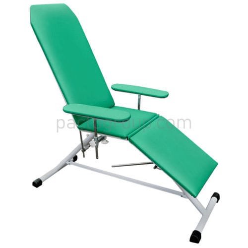 Manual examination table - SORPTION - Pacto Trade Industrial Group - fixed-height / 2-section