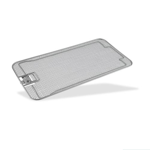 Sterilization basket lid - CIL-001 001 501 - Chaplet International - perforated / metal