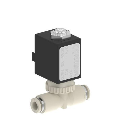 Valve for life sciences applications - EAV 800 - AVS Ing. J.C. Römer - solenoid / stainless steel / black