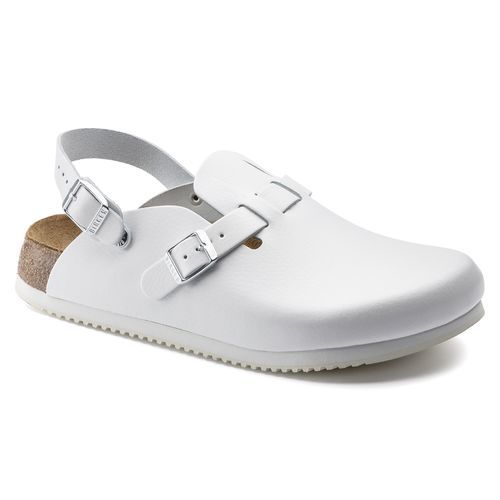 Unisex hospital clog - Kay Soft Footbed - Birkenstock - anti-slip / washable / white