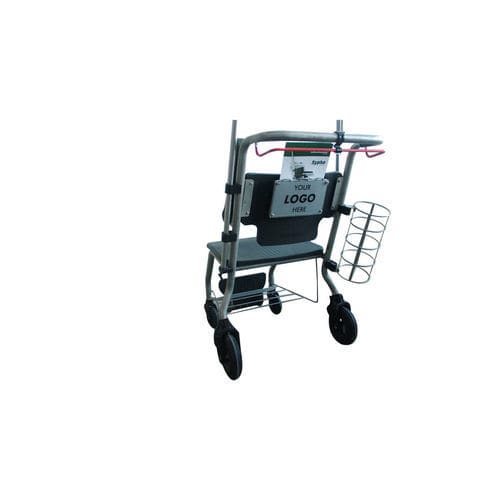 Folding patient transfer chair - SYPHA - Hakerman - on casters / with legrest / with IV pole