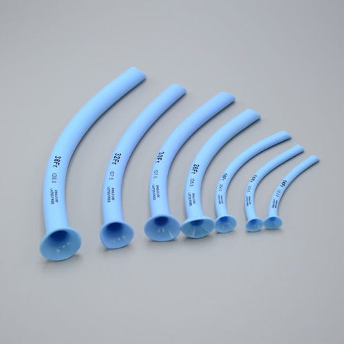 Nasopharyngeal intubation cannula - PA1901 series - Hangzhou Formed Medical Devices - curved