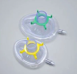 PVC anesthesia mask - PA150200 - Hangzhou Formed Medical Devices - latex-free / disposable