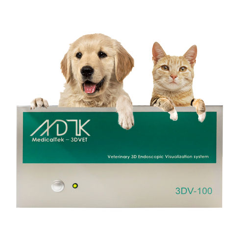 Veterinary endoscopy video processor - 3D VET - MDTK - MedicalTek - with recorder