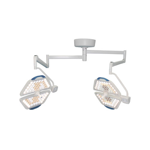 Ceiling-mounted surgical light - Panalex Medical - LED / 2-arm / 95