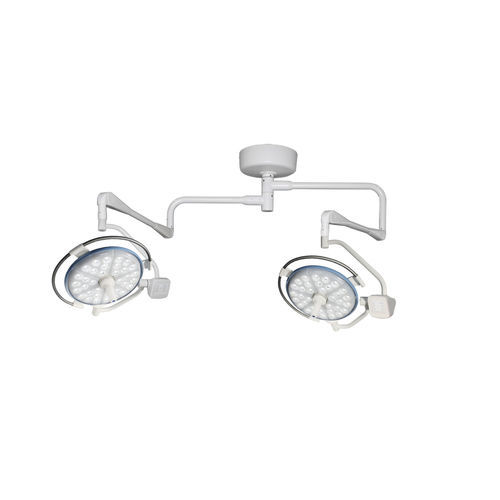 Ceiling-mounted surgical light - PD120+120 - Panalex Medical - LED / 2-arm / 95