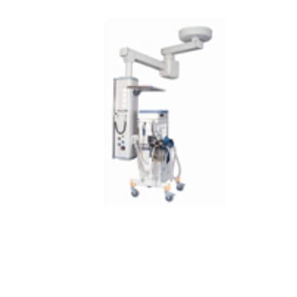 Trolley-mounted medical pendant - T700 - Panalex Medical - intensive care / with shelves