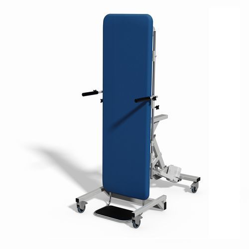 1 section tilt table - 501 - Plinth Medical - therapy / electric / on casters