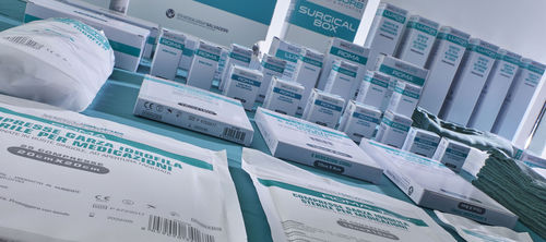 Cotton gauze compress - Secu-Sorb - STS Medical Group SARL - non-woven