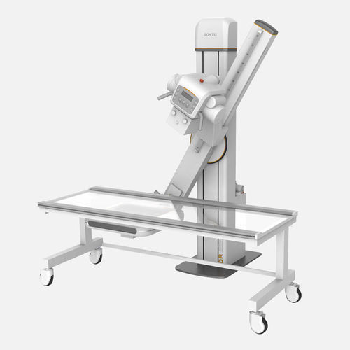 Digital X-ray system - Shenzhen SONTU - for multipurpose radiography / with mobile table / with swiveling tube stand