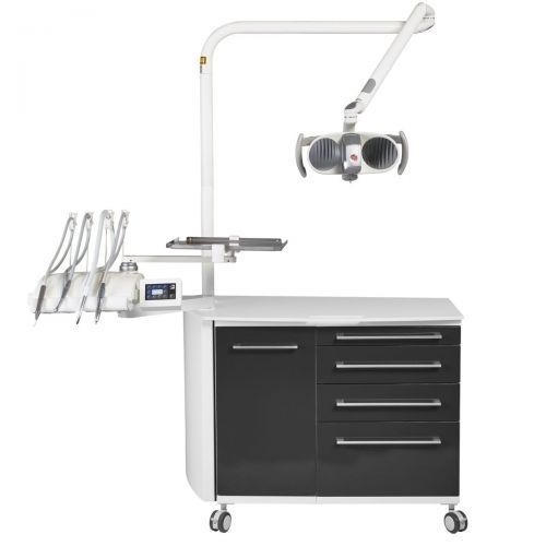 Podiatry workstation - Scirocco - BTC - Medical Equipment - on casters / stainless steel