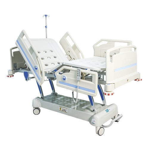 Electric bed - 503 - Sté AMEL - hospital / height-adjustable / on casters