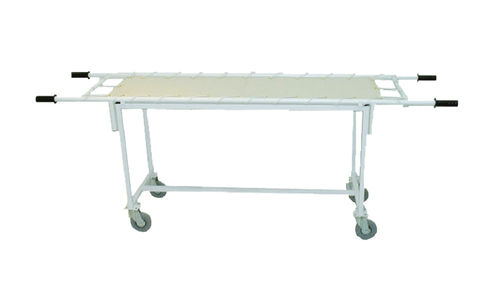 Transport stretcher - Sté AMEL - on casters