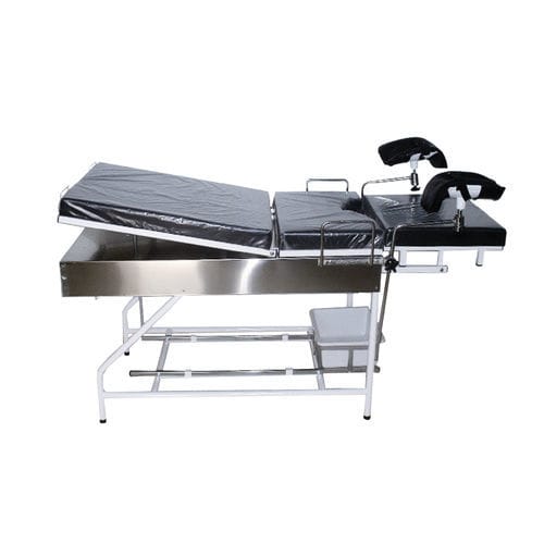 Delivery bed - Sté AMEL - manual / fixed-height / 2-section