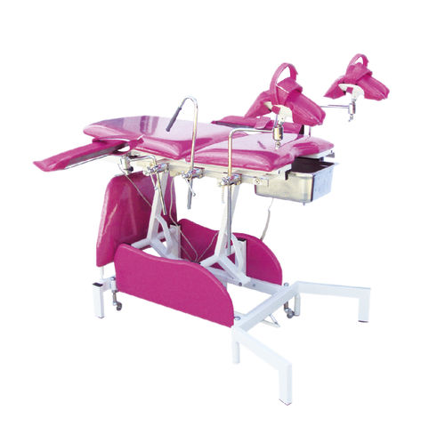 Electric delivery chair - Sté AMEL - trolley-mounted / with legrests