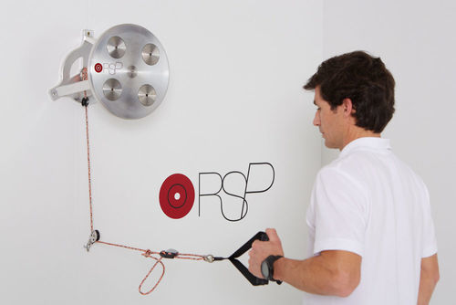 Single-cable exercise pulley - RSP KAYAK PORTABLE - RSP Inercial performance - high / low