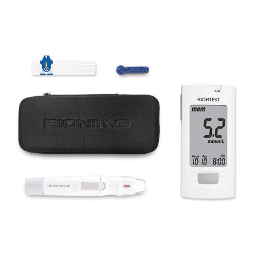 GOD blood glucose meter - GT100 - BIONIME - autocoding