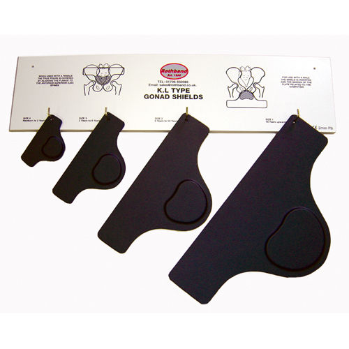 X-ray protective gonad shield - GKLSET - Rothband