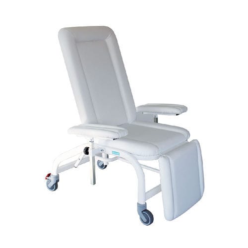 Manual blood donor chair - MO00047/R - CALDARA - 3-section / on casters / Trendelenburg