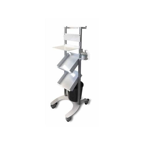 Medical trolley - T.33 - CALDARA - for general purposes / isolation / 3-shelf