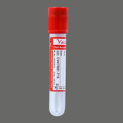 Cylindrical collection tube - VS-CA	 - CML Biotech - PET / for sample recovery / with clot activator