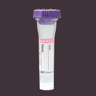 Collection tube with flat-bottom - MTR-K2	 - CML Biotech - capillary blood / for sample recovery / K2-EDTA