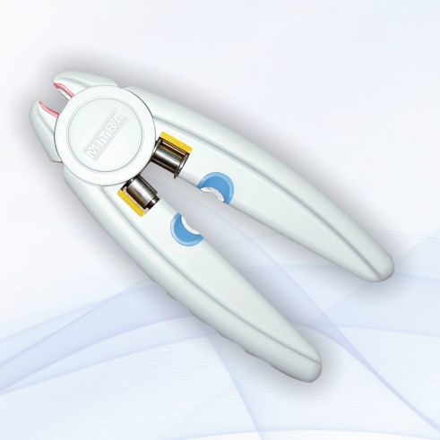 Medical sealer - m.stripper - MITRA Industries - manual / for blood bag tubes / hand-held