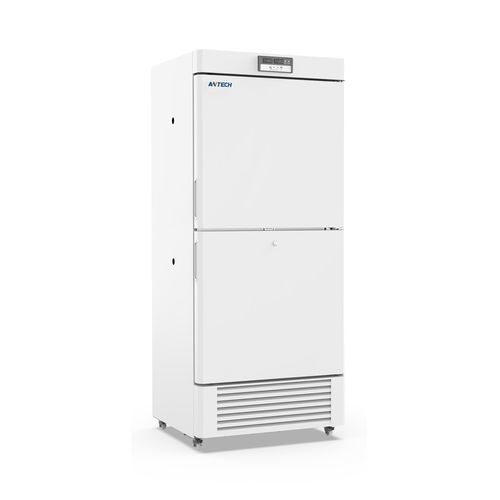Laboratory freezer - MDF-40U series - Antech Group - cabinet / 2 doors