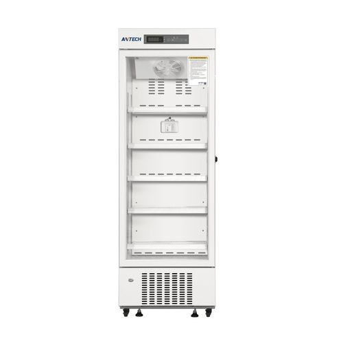 Pharmacy refrigerator - MPR series - Antech Group - cabinet / on casters / 1-door