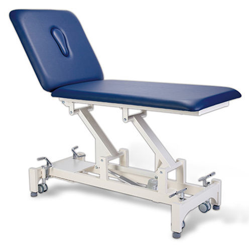 Electric massage table - ME4500 - Mettler Electronics - on casters / 2-section