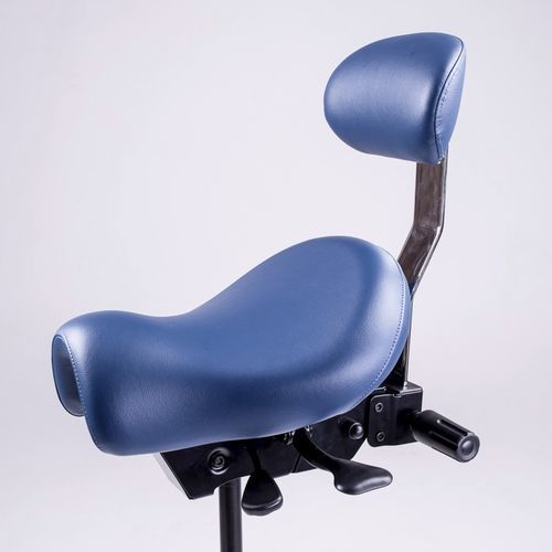 Healthcare facility stool - 1951 - Equa OÜ - height-adjustable / swivel / with backrest