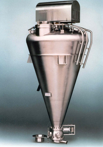 Rotary mixer - Vrieco-Nauta® - Hosokawa Micron - floor-standing / conical / for the pharmaceutical industry