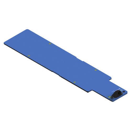 Metal backboard stretcher - Diacor - non-magnetic