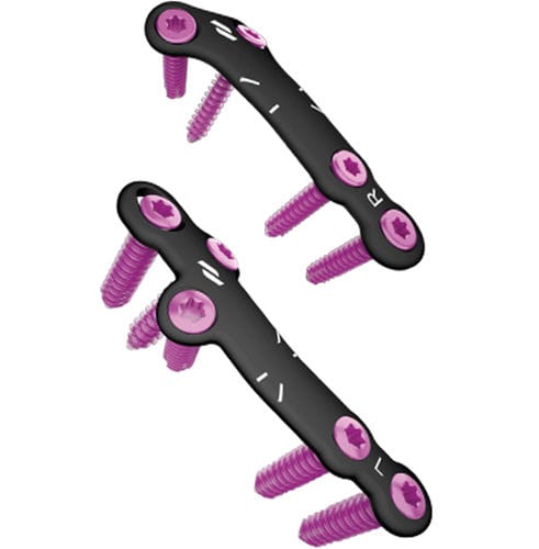 Metatarsophalangeal joint arthrodesis plate - Airlock® - novastep - hallux valgus / dorsal / non-locking