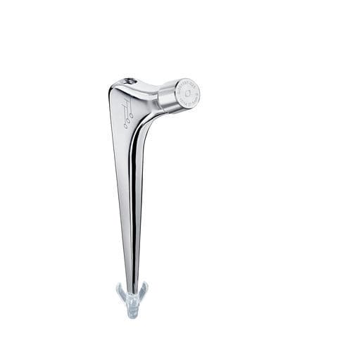 Cemented femoral stem - E2® - Amplitude Surgical - right / left